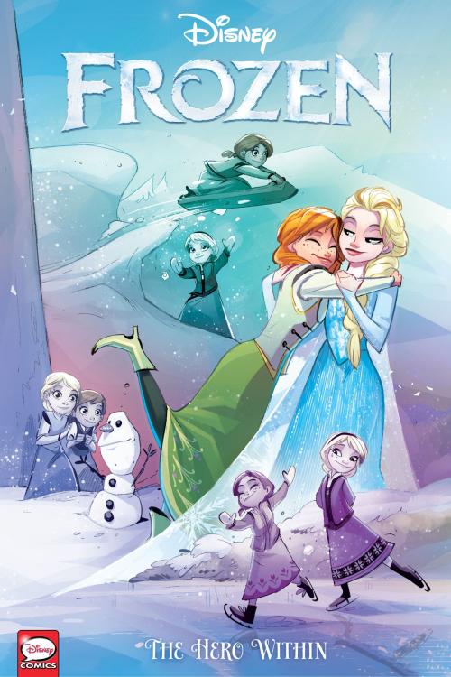 Cover of the book Disney Frozen: The Hero Within (Graphic Novel) by Joe Caramagna, Dark Horse Comics
