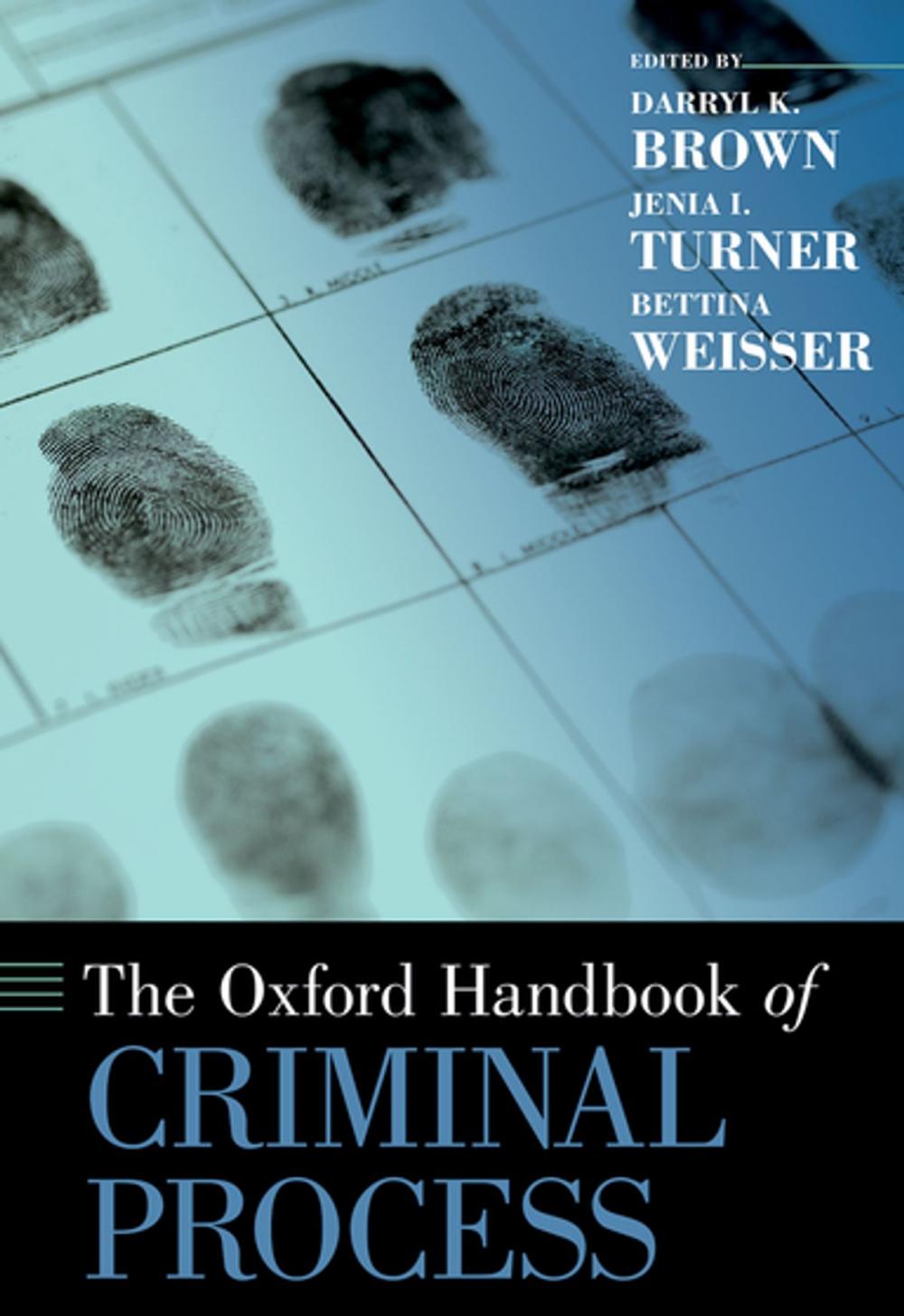 Big bigCover of The Oxford Handbook of Criminal Process