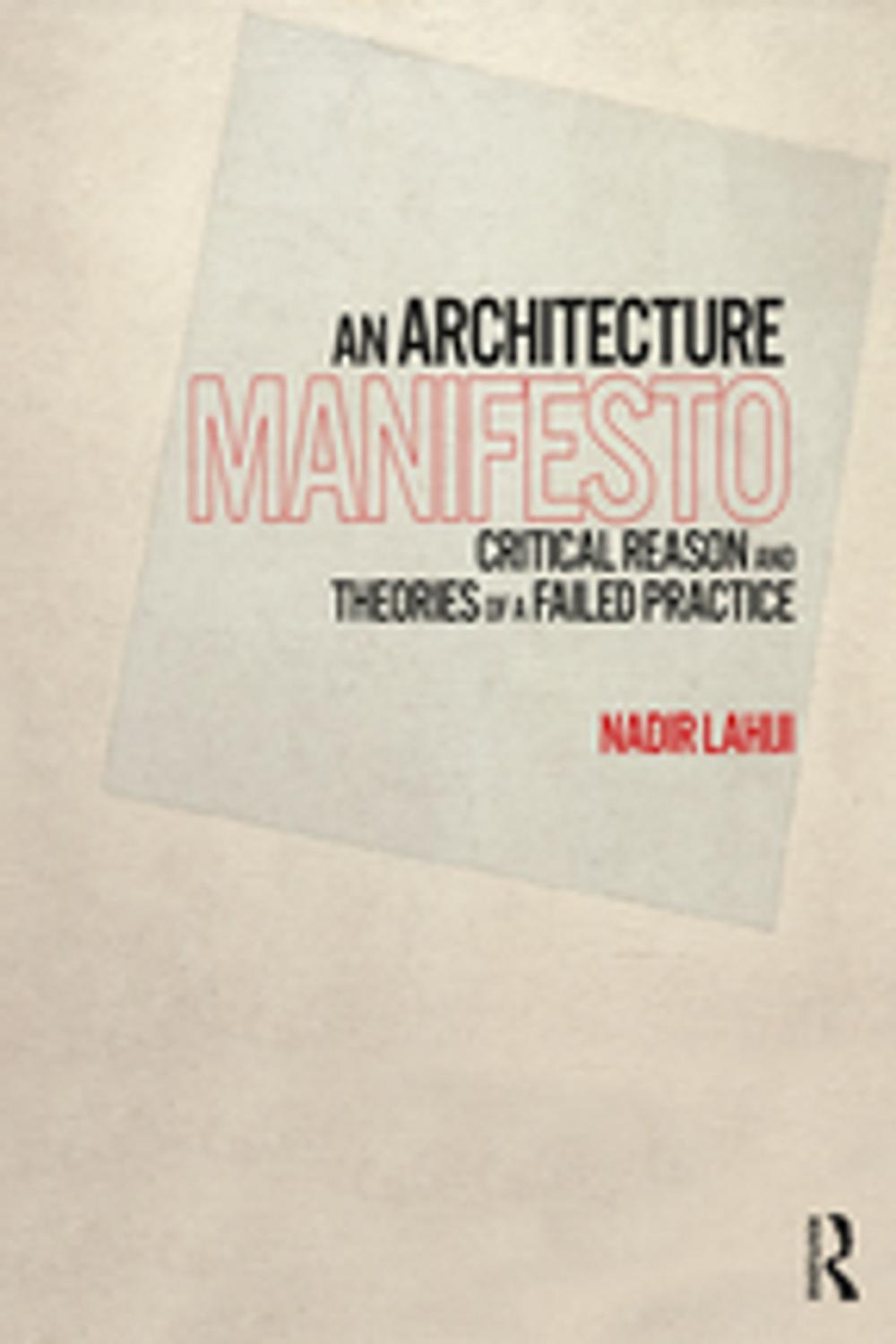 Big bigCover of An Architecture Manifesto
