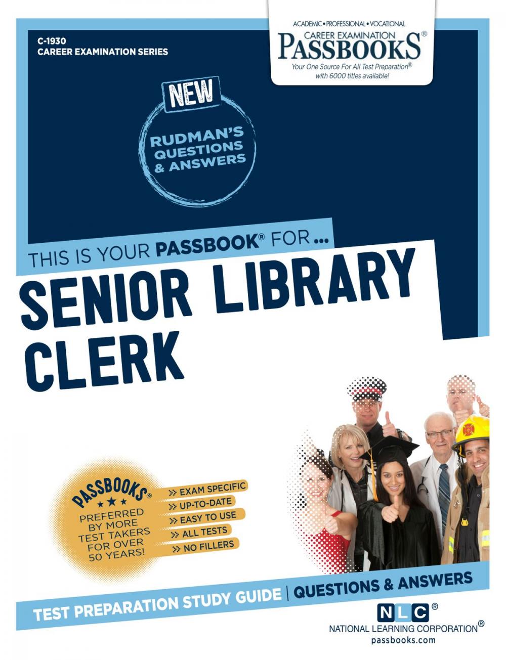 Big bigCover of Senior Library Clerk