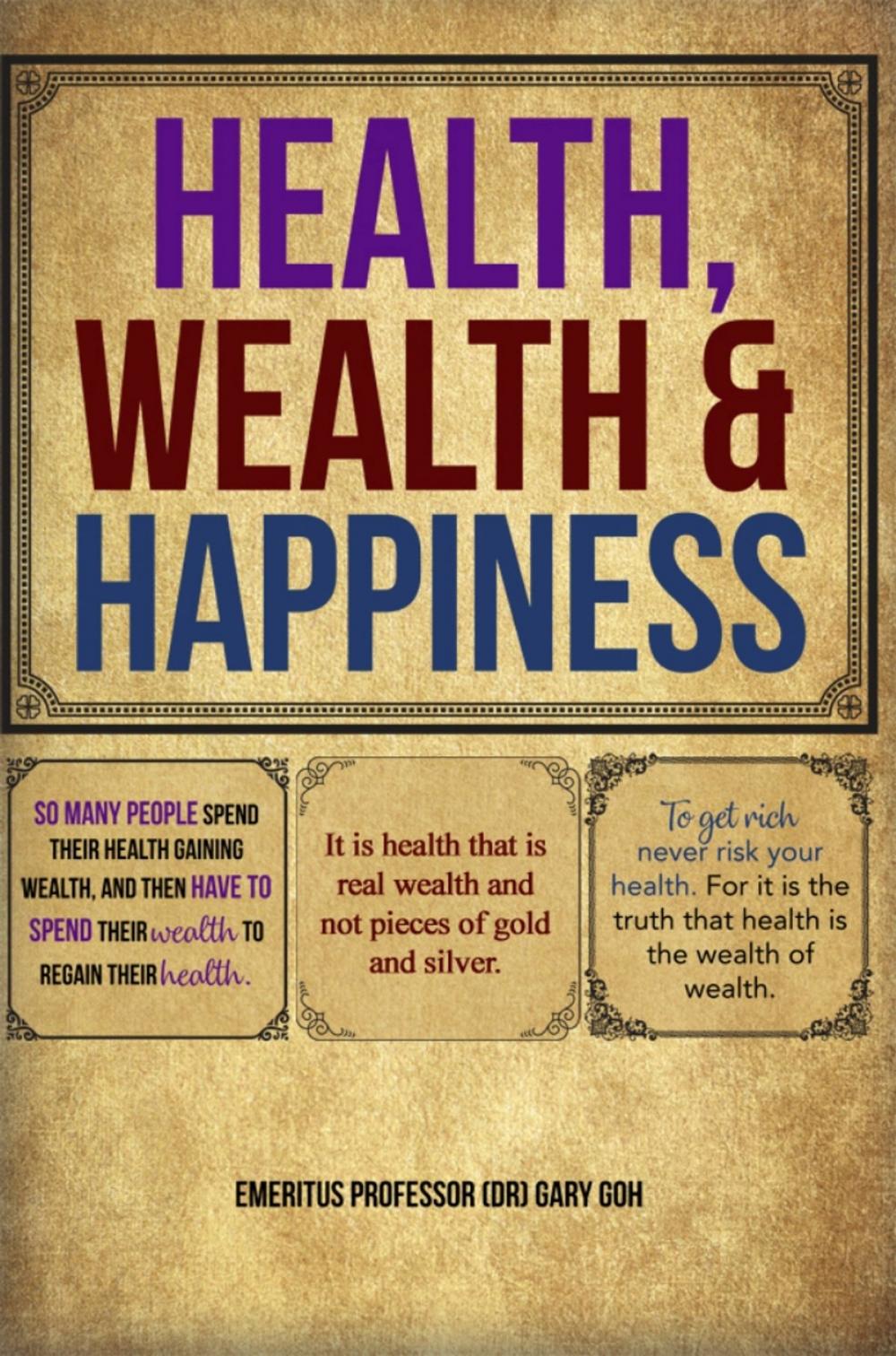 Big bigCover of Health, Wealth and Happiness