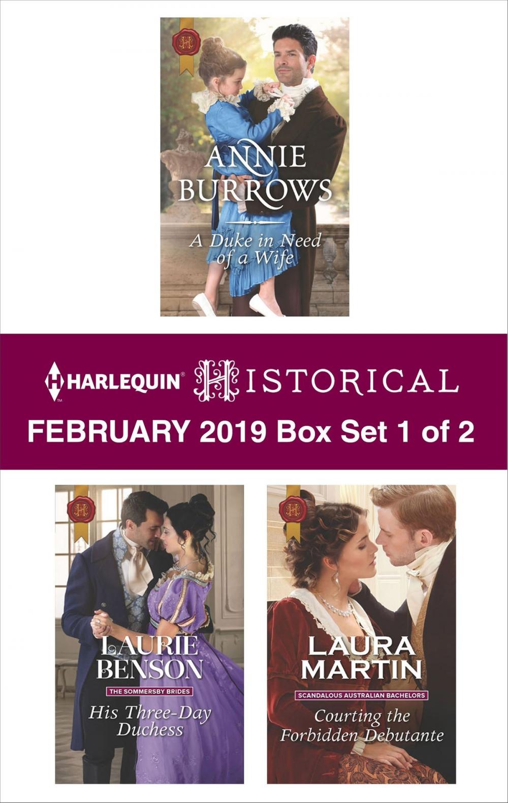 Big bigCover of Harlequin Historical February 2019 - Box Set 1 of 2