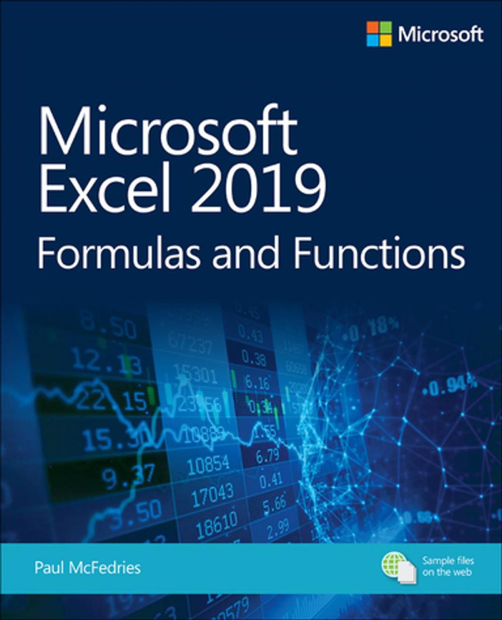 Big bigCover of Microsoft Excel 2019 Formulas and Functions