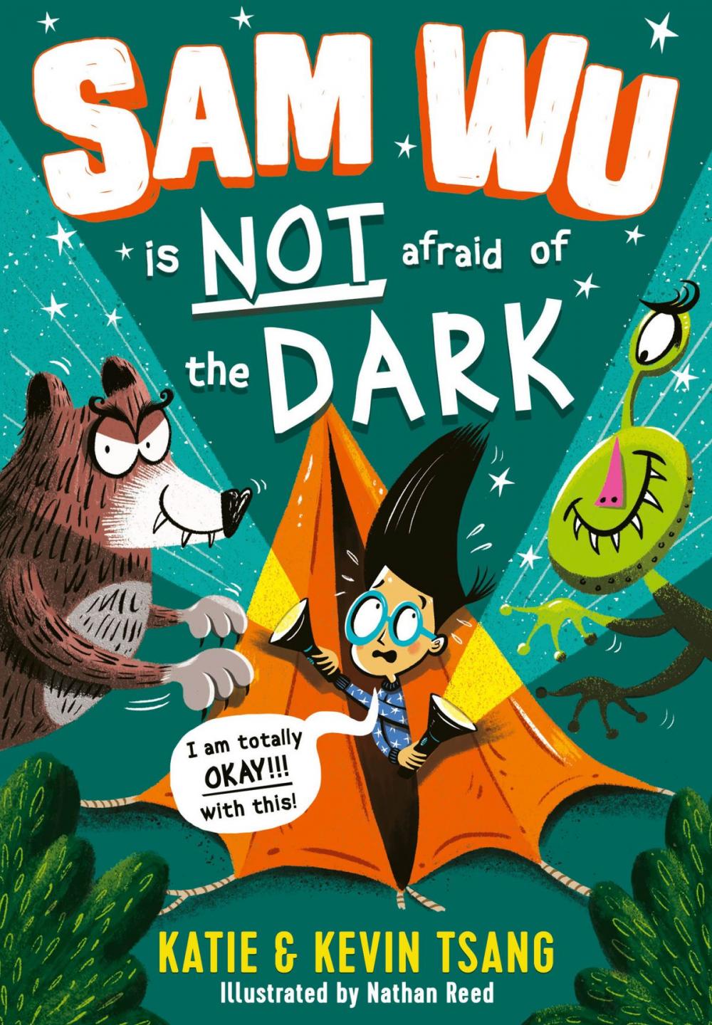 Big bigCover of Sam Wu is NOT Afraid of the Dark!