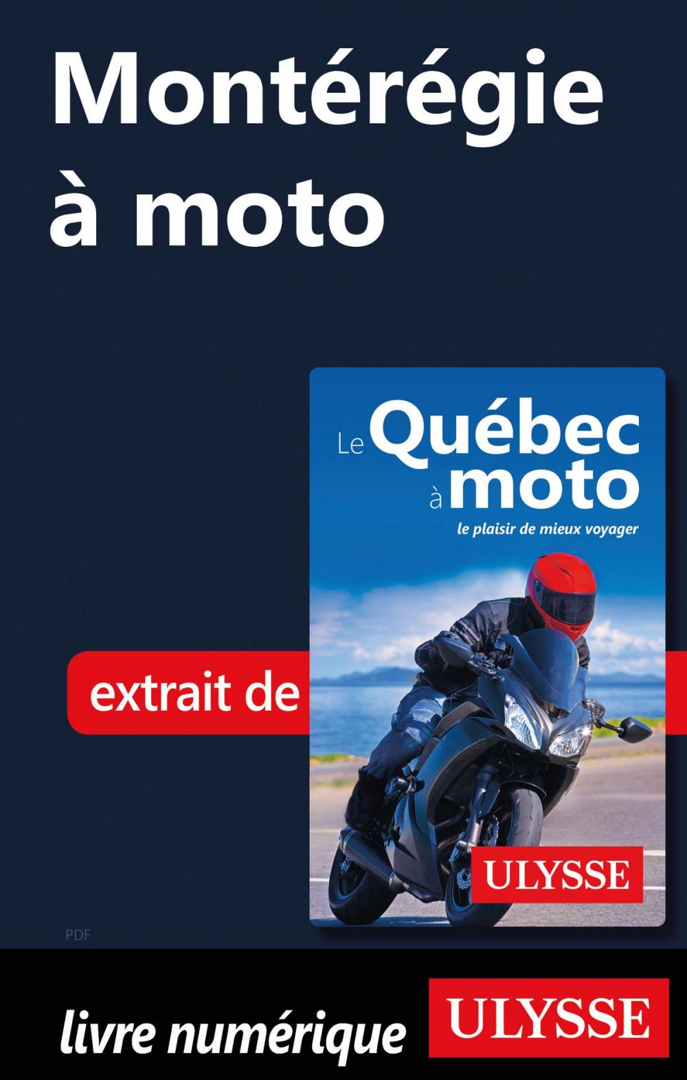 Big bigCover of Montérégie à moto