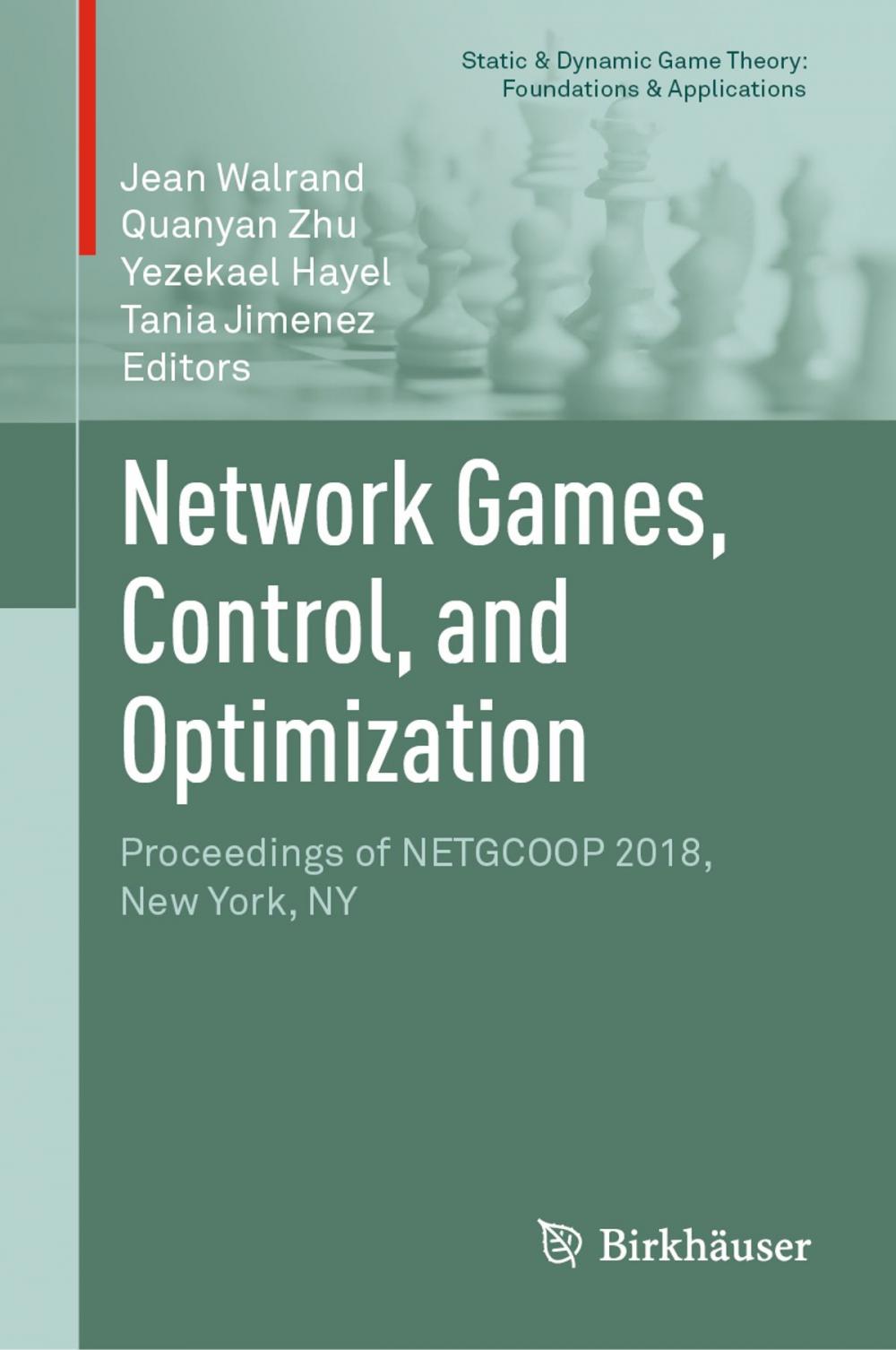 Big bigCover of Network Games, Control, and Optimization