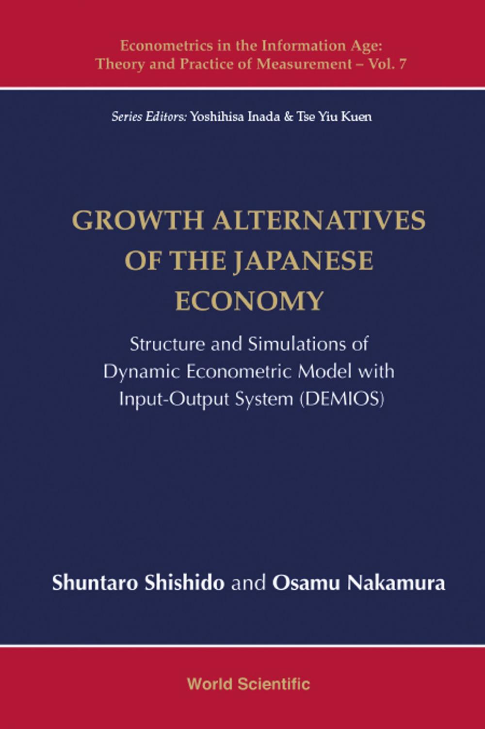 Big bigCover of Growth Alternatives of the Japanese Economy