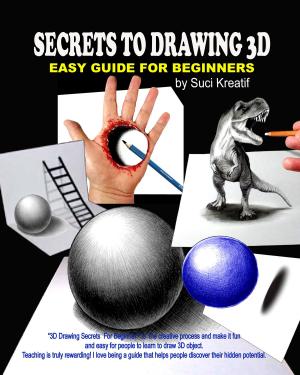 Cover of the book SECRETS TO DRAWING 3D EASY GUIDE FOR BEGINNERS by Lysette Offley