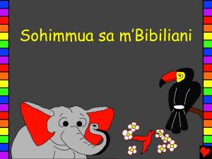 Cover of the book Sohimmua sa m’Bibiliani by 《「四特」教育系列叢書》編委會