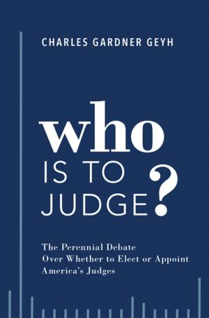 Cover of Who is to Judge?
