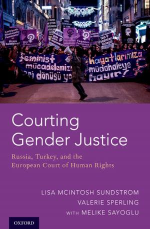 Cover of the book Courting Gender Justice by John G. Stackhouse, Jr.