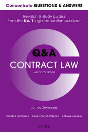 Book cover of Concentrate Questions and Answers Contract Law