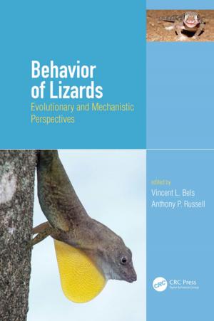 Cover of the book Behavior of Lizards by F.G.H. Blyth, Michael de Freitas