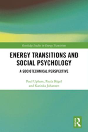 Cover of the book Energy Transitions and Social Psychology by Marcos Komodromos, Daphne Halkias