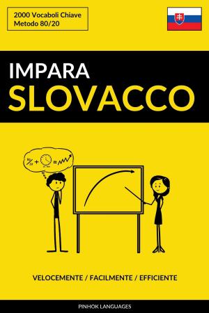 Book cover of Impara lo Slovacco: Velocemente / Facilmente / Efficiente: 2000 Vocaboli Chiave
