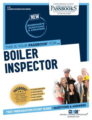 Cover of the book Boiler Inspector by National Learning Corporation