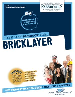 Cover of the book Bricklayer by National Learning Corporation