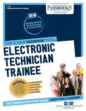 Cover of the book Electronic Technician Trainee by Geetanjali Mukherjee