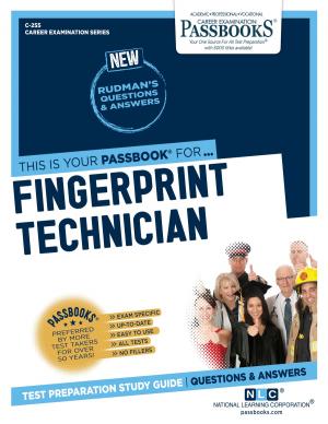 Book cover of Fingerprint Technician