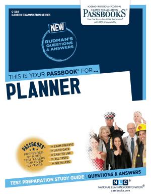 Cover of the book Planner by National Learning Corporation