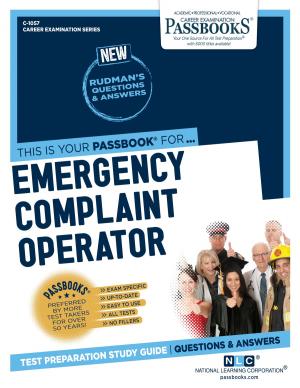 bigCover of the book Emergency Complaint Operator by 