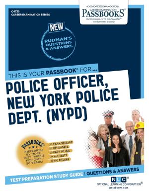 Book cover of Police Officer, New York Police Department (NYPD)