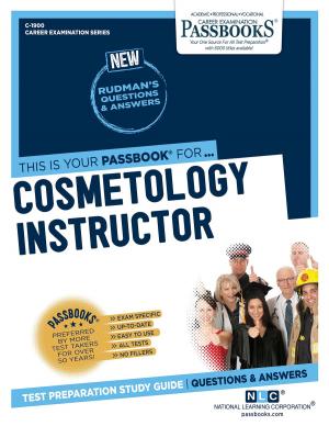 Cover of the book Cosmetology Instructor by Liv Reschke, Doyle Raglon