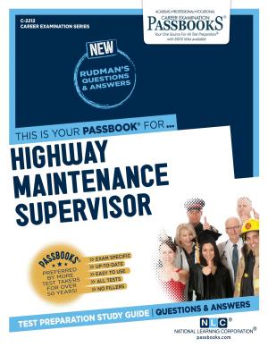 Cover of the book Highway Maintenance Supervisor by Christian Gehlen