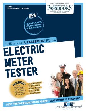 Cover of the book Electric Meter Tester by National Learning Corporation