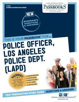 Book cover of Police Officer, Los Angeles Police Department (LAPD)