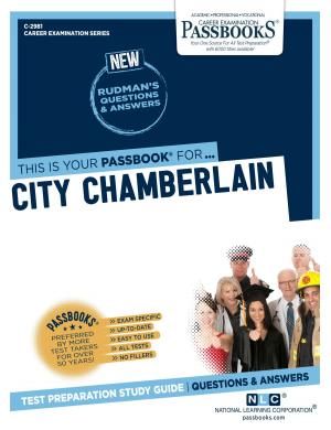 Cover of the book City Chamberlain by National Learning Corporation