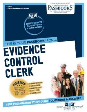 Cover of the book Evidence Control Clerk by National Learning Corporation