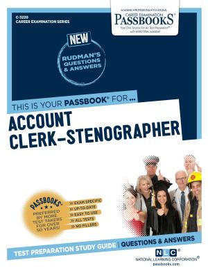 Cover of the book Account Clerk-Stenographer by National Learning Corporation