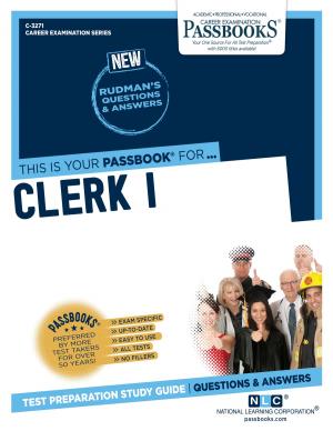 Cover of the book Clerk I by National Learning Corporation