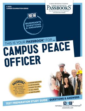 Cover of the book Campus Peace Officer by Norma Wahnon
