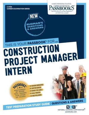 Cover of the book Construction Project Manager Intern by National Learning Corporation