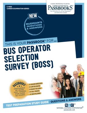 Book cover of Bus Operator Selection Survey