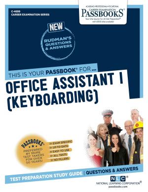 Cover of the book Office Assistant I (Keyboarding) by TestKnowledge