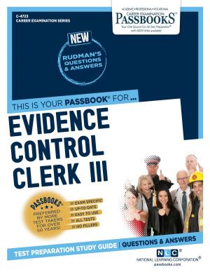 Cover of the book Evidence Control Clerk III by Anne Crossman