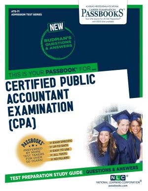 Cover of the book CERTIFIED PUBLIC ACCOUNTANT EXAMINATION (CPA) by Robert Torte