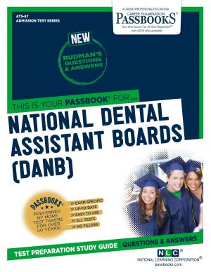 Book cover of NATIONAL DENTAL ASSISTANT BOARDS (DANB)