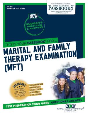 Book cover of MARITAL AND FAMILY THERAPY EXAMINATION (MFT)