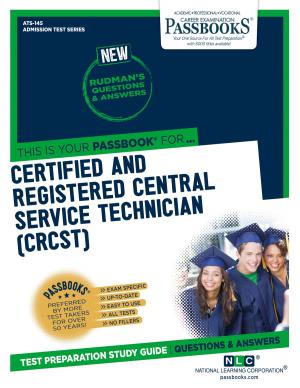 Cover of Certified and Registered Central Service Technician (CRCST)