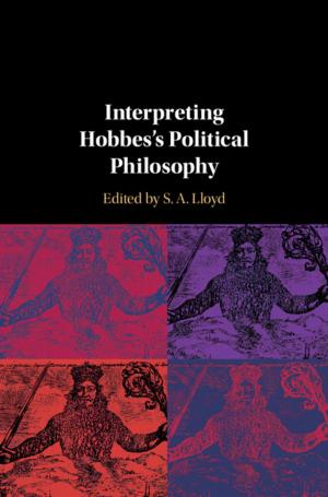 Cover of the book Interpreting Hobbes's Political Philosophy by Jon Mee