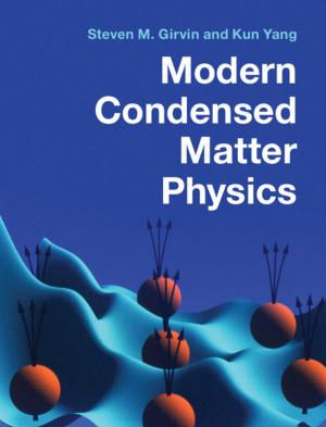 Cover of the book Modern Condensed Matter Physics by 