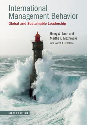 Book cover of International Management Behavior