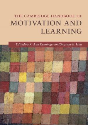Cover of the book The Cambridge Handbook of Motivation and Learning by Bonnie Lander Johnson