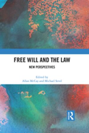Cover of the book Free Will and the Law by O. F. Robinson