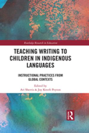 Cover of the book Teaching Writing to Children in Indigenous Languages by George Plasketes