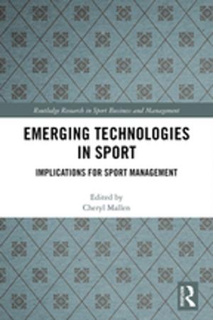 Cover of the book Emerging Technologies in Sport by Grant McBurnie, Christopher Ziguras
